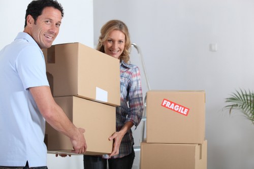 Commercial office relocation process